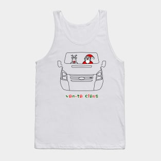 Transit Van-ta Claus Christmas special edition Tank Top